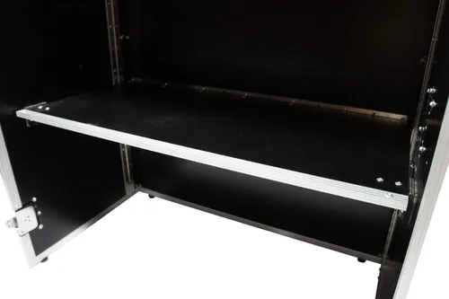Vista 5 de Harmony Audio Cases HCDJSTANDT - Mesa de trabajo portátil plegable compacta para DJ