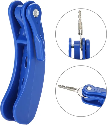 Vista 5 de Llave Turner con espacio para 2 llaves, dispositivo. Soporte para llave de apertura de puerta con agarre para artritis manos ancianos