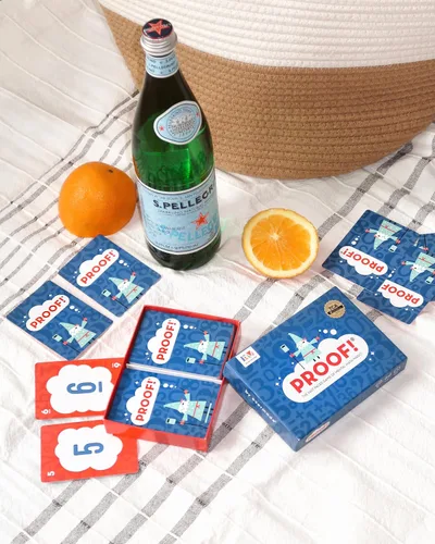 Vista 7 de Proof! Math Game - The Fast Paced Game of Mental Math Magic - Teachers’ Choice Award Winning Educational Fun, Ages 9+