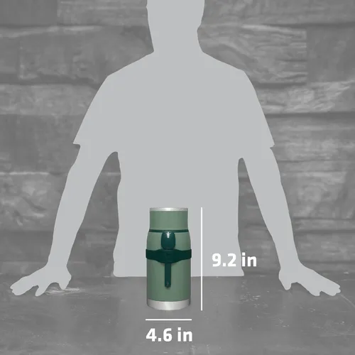 Vista 6 de Stanley Adventure Tarro de alimentos para llevar Termo con aislamiento al vacío Recipiente de alimentos con tapa roscada de boca ancha