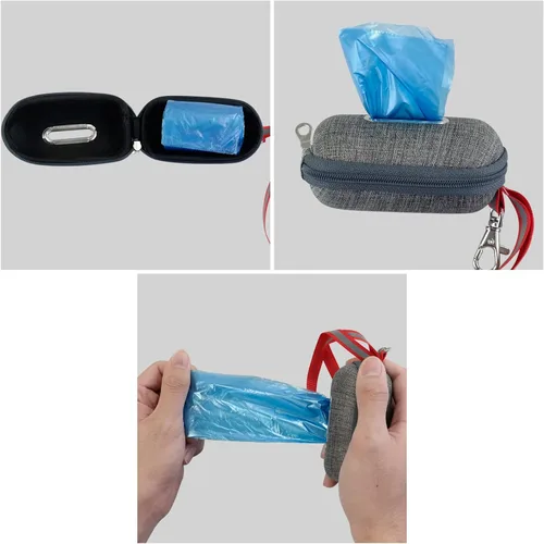 Vista 6 de Cand 1400 bolsas para excrementos de perro, bolsas de basura con dispensador, 40 rollos