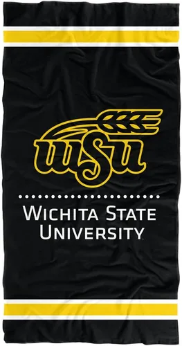 Vista 138 de LOGOVISION Manta Abilene Christian University, 30 x 60 pulgadas, logotipo primario CottonFront/PolyBackBeachTowel