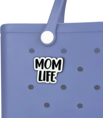 Vista 7 de Dijes para bolsa para Accesorios Bogg Bag, Dije de decoración para modelos originales de Bogg Bag, bolsa de playa de goma (MOMLIFE)