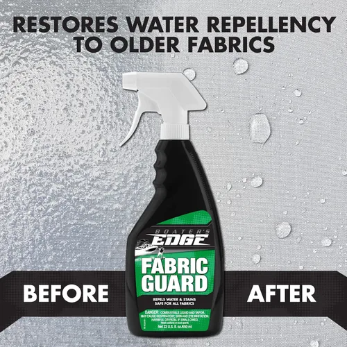 Vista 4 de BOATER'S EDGE Protector de tela - Impermeabilizante y protector de tela - 32 oz (BE1822), verde