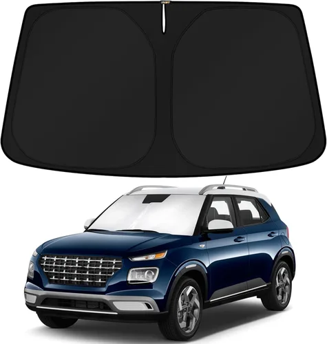 Vista 180 de KUST Parasol para parabrisas para Ford Fusion 2013-2020 2021, accesorios, pantalla de ventana, protector de visera solar, plegable, bloquea