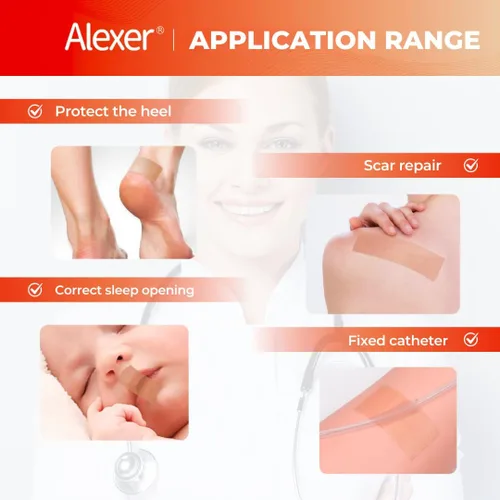 Vista 6 de Hojas de silicona para cicatrices, cinta de silicona para cicatrices, (rollo de 1.6 x 60 pulgadas - 4.9 ft), cinta de cicatriz para cicatrices