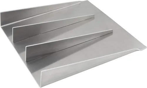 Vista 4 de Aluminio compatible con rampas para almohadillas de escala de 2.5 pulgadas, 15 pulgadas de largo, juego de 4