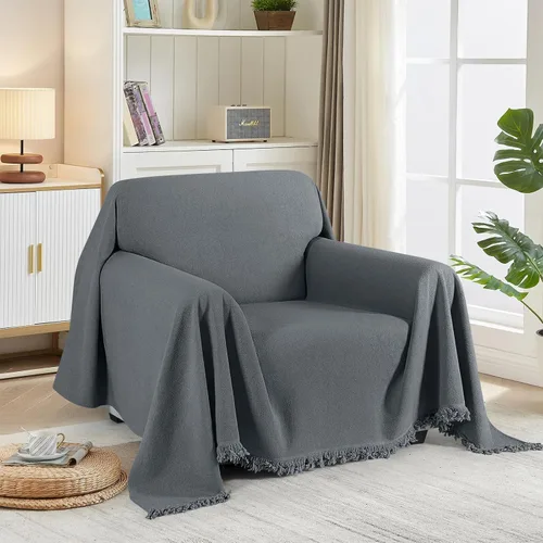 Vista 16 de TAOCOCO Funda para Sillón y Sofá Gruesa y Duradera, Manta para Sofá de Reclinar, Funda Lavable para Silla y Sofá, Amigable para Mascotas, Protector