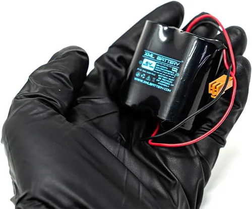 Vista 7 de Paquete de 2 XML Battery 6v 3000mah BR-CCF2TH 6V GE Fanuc A06 Series A06B-0073-K001 A06B0073K001