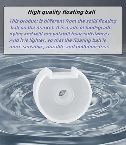 Vista 4 de Mini Float Ball Valve Controller,304 Stainless Steel Completely Automatic Water Level Control Floating Valve, Auto Shut Off Ball Mini ((A) 3/4