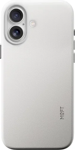 Vista 45 de MOFT Funda para iPhone 17, funda MOVAS a presión, compatible con MagSafe, piel vegana suave al tacto, diseño minimalista clásico, ligera, resistente