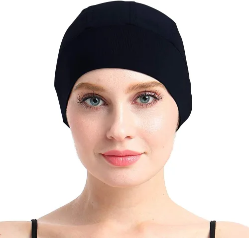Vista 2 de FocusCare Gorro de dormir para pérdida de cabello, cubierta de cabeza para mujeres de quimioterapia