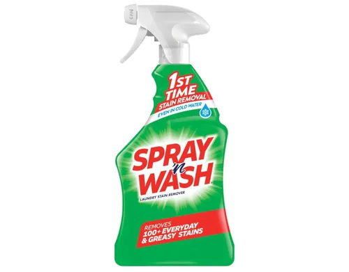 Vista 2 de Spray-N-Wash - Botella de spray con gatillo (22 onzas), removedor de manchas para ropa sucia