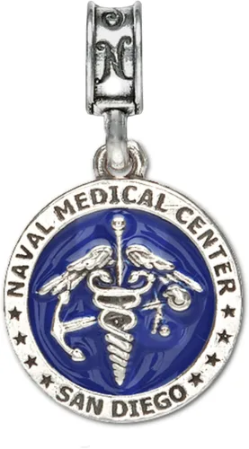 Vista 23 de .925 Sterling Sliver Charm Marina de los Estados Unidos USN NAF