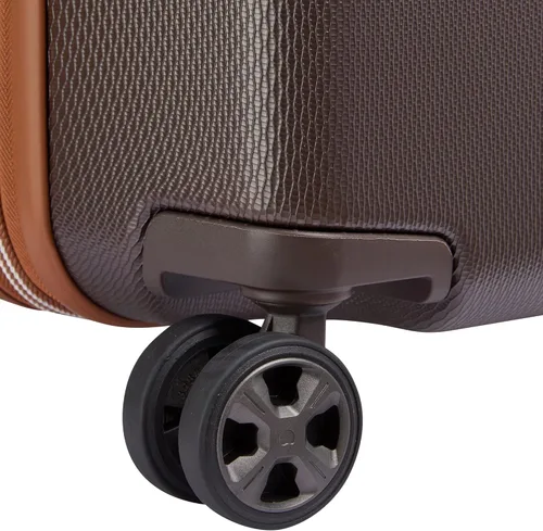 Vista 11 de DELSEY PARIS Chatelet Air 2.0 - Equipaje de cubierta dura con ruedas giratorias, Marrón chocolate, Maleta de mano de 20 pulg.