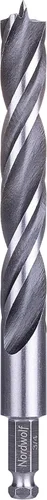 Vista 13 de NordWolf Juego de brocas de 7 piezas de 30 cm extra largas con punta Brad para madera, diseño de doble filo y doble hélice para cortar madera, PVC