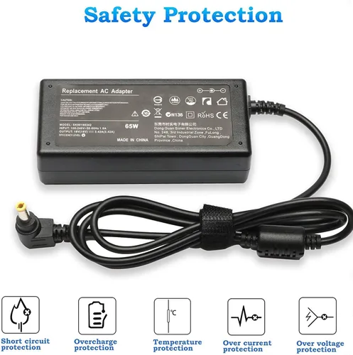 Vista 3 de Cargador adaptador de CA para ASUS VivoBook 15 F505ZA-BQ006T