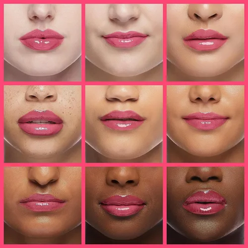 Vista 4 de Aceite de brillo labial hidratante Fovcos, aceite de brillo labial hidratante, brillo labial para rellenar los labios, brillo labial transparente, 2