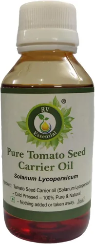 Vista 3 de Aceite de semillas de tomate Solanum Lycopersicum para piel radiante Hidrata la piel Combate el acné Antienvejecimiento Reduce