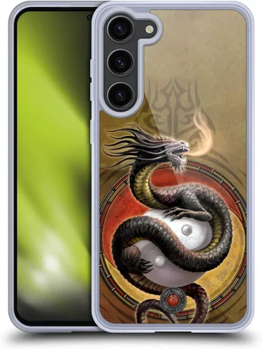 Vista 74 de Head Case Designs Officially Licensed Anne Stokes God's Hammer Guardian Dragons Gel Case [Military Grade Protection] Compatible with Samsung Galaxy