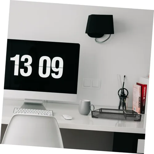 Vista 3 de Uonlytech Metal Desk Organizer with Multi Compartment Storage File Holder for Office and Home Black Metal Organizer for Cosmetics Stationery and