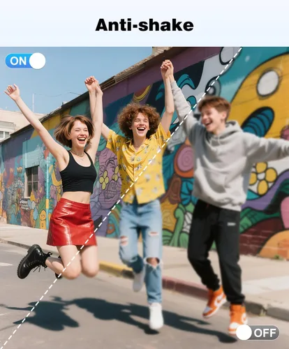 Vista 6 de Cámara Digital 4K para Fotografía, Cámara de Vlogging de 64MP con Enfoque Automático para Videos de YouTube, Cámaras Trasera y Frontal, Cámara