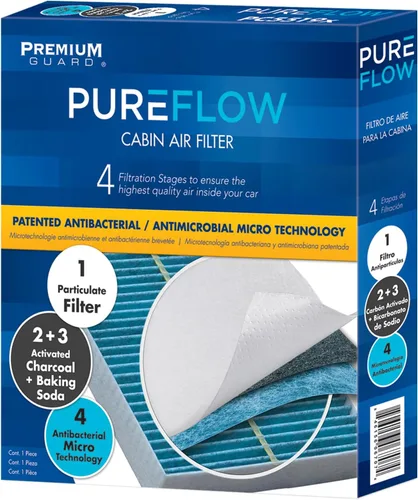 Vista 2 de Filtro de aire de cabina PureFlow PC5676X Compatible con Chevrolet Cobalto 2005-2010, HHR 2006-2011, Saturn Ion 2003-2007, Pontiac G5 2007-2010