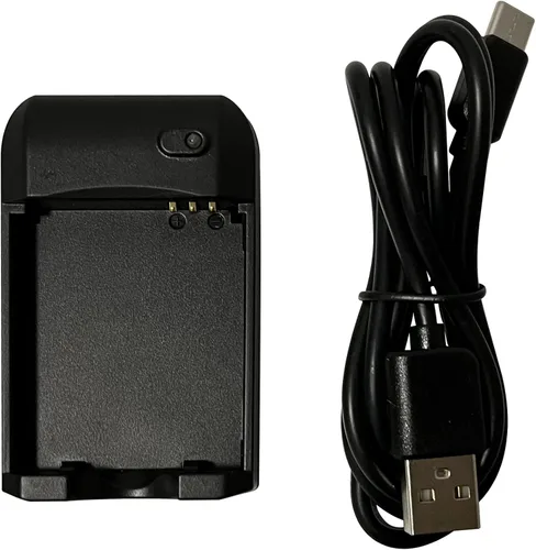 Vista 2 de Cargador de batería NP-6L, cargador de batería de cámara digital con CAS. batería de litio recargable NP-6L 3.7V 700mAh