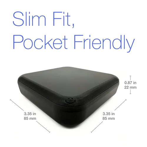 Vista 4 de Kasse Invisalign - Funda de nCase Moderna funda de alineador y retenedor con recuperación de código QR, giro magnético abierto, impresión 3D