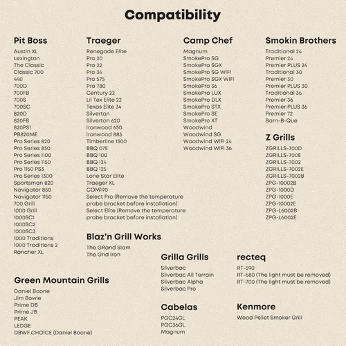Vista 6 de Accesorio para horno de pizza de leña Stanbroil para parrillas de pellets Traeger, Pit Boss, Camp Chef, Green Mountain Grills, Z Grills, Smokin