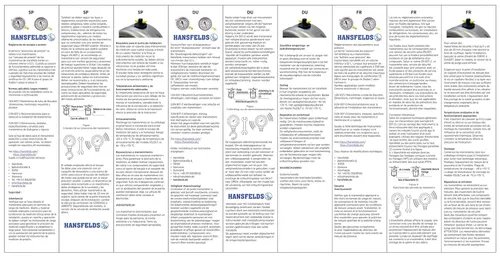 Vista 9 de Medidor de presión relleno de líquido de 0-100 psi, cara de dial de 2.5 pulgadas, carcasa de acero inoxidable para montaje trasero NPT de 1/4