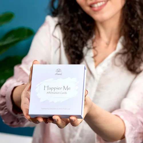 Vista 7 de Ariond Afirmaciones positivas y preguntas que invitan a la reflexión para mujeres Tarjetas diarias motivacionales y conscientes