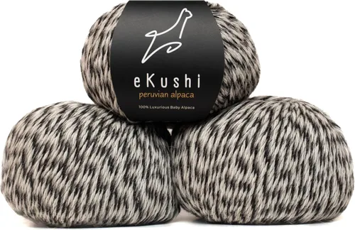 Vista 60 de 100% Hilo de Alpaca Baby para Tejer y Ganchillo - 1 Cono de Hilo Premium DK - Ligero, Hipoalergénico y Térmico Hecho en Perú - Ideal para Proyectos