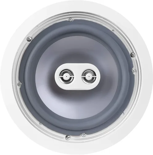 Vista 4 de OSD Audio ACE500 bocinas para techo, de 5.25 pulgadas, 75 W, la rejilla se pude pintar, de color blanco, 1 par