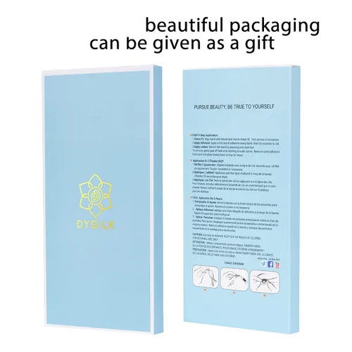 Vista 5 de DYSILK Pestañas postizas - Pestañas de visón 5 pares 6D, paquete de pestañas esponjosas, pestañas postizas de aspecto natural, pestañas postizas