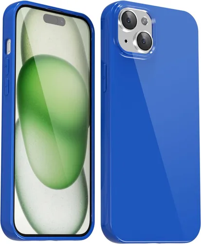 Vista 669 de Svanove para iPhone 7 Plus/ 8 Plus, funda de silicona, de goma suave brillante y gel de jey lindo, funda protectora de plástico simple y lisa