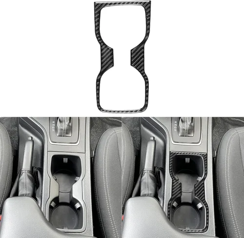 NVCNX Real Premium - Funda de fibra de carbono compatible con Ford Ranger 2019 2020 2021 2022 2023 XLT Lariat XL para consola central de automóvil,