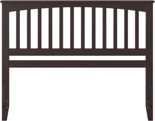 Vista 35 de AFI, Mission - Cabecero de madera maciza individual con cargador acoplable, color gris