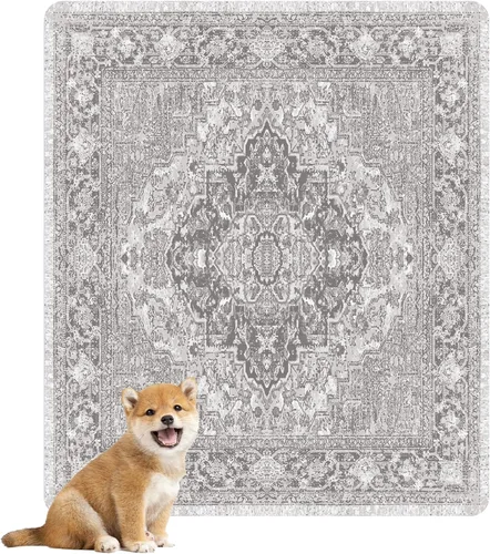 Vista 59 de nunubaby Almohadillas reutilizables para orina de perros, para jaulas y pisos, Almohadillas lavables para orina de perros, elegantes, Beige