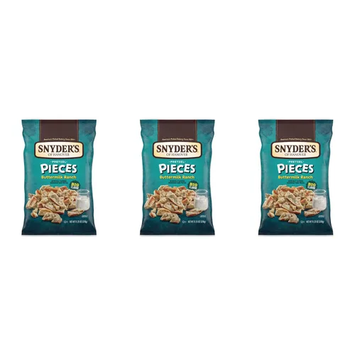 Vista 21 de Snyder's of Hanover Piezas de pretzel sabor Hot Buffalo Wing, 11.25 onzas