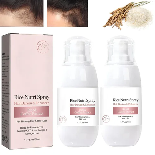 Spray sin enjuague para el crecimiento del cabello, mejor ayuda a adelgazar el cabello, para la pérdida de cabello, 2 unidades