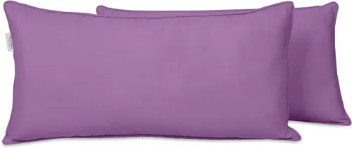 Vista 13 de Funda de almohada lumbar de tela de poliéster para interiores y exteriores, impermeable, rectangular, para todo tipo de clima, para muebles