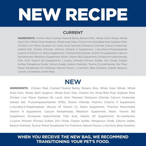 Vista 15 de Comida para perros seca para longevidad, activa, de pollo Hill´s science diet, arroz y cebada para adultos mayores de 7 años, Pollo