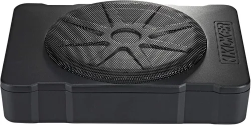 Vista 4 de KICKER 46HS10 Subwoofer Compacto con Alimentación, Oculto, 10 Pulgadas