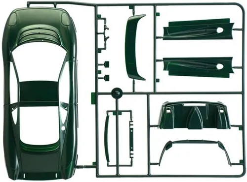 Vista 7 de イタレリ(ITALERI) 3631S 1:24 Jaguar XJ 220 Edificio, fabricación de modelos de soporte, manualidades, afición, pegado, kit de plástico, detallado, verde