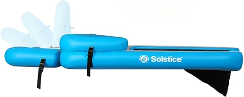 Vista 9 de SOLSTICE Tabla Flotante Hinchable para Perros, Rampa de Agua para Barcos y Muelles, Paso de Impulso, Capacidad de 220 lb - Plataforma Flotante