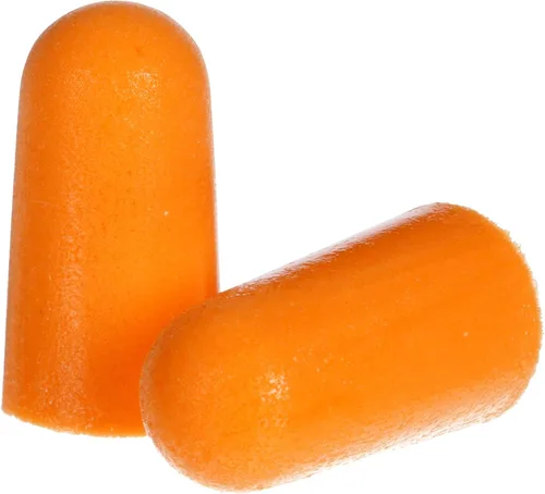 Vista 2 de 3M Tapones para los oídos de un solo uso de espuma 1100, inalámbricos, 29NRR, naranja, 200 pares