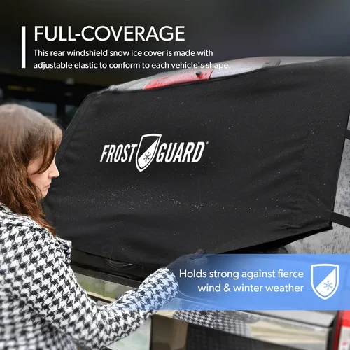 Vista 3 de Cubierta de parabrisas FrostGuard de calidad superior, para nieve