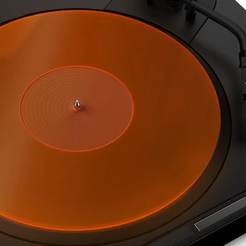 Vista 10 de Tapete para Tocadiscos de Acrílico para Tocadiscos de Vinilo Antiestático con Bajo Más Fuerte y Definido, Blanco