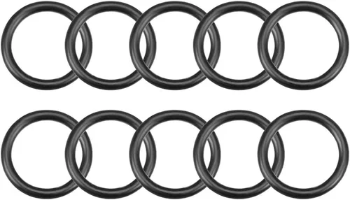 Vista 12 de uxcell Juntas tóricas de goma de nitrilo de 0.433 in de diámetro exterior de 0.236 in de diámetro interior, 0.098 in de ancho, junta métrica